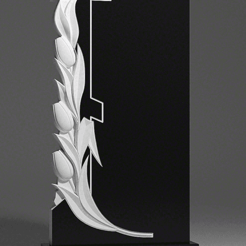 Тюльпан с крестом