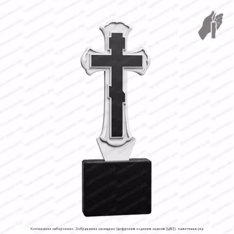 Памятник в форме креста, крест на могилу