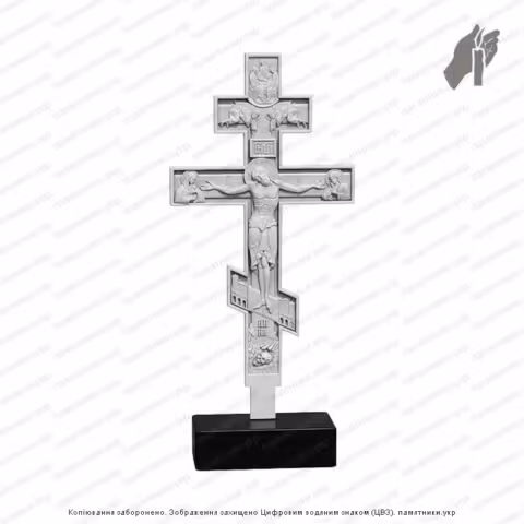 Памятник в форме креста, крест на могилу