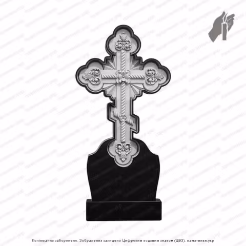 Памятник в форме креста, крест на могилу