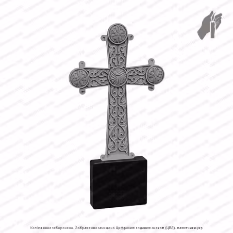 Памятник в форме креста, крест на могилу