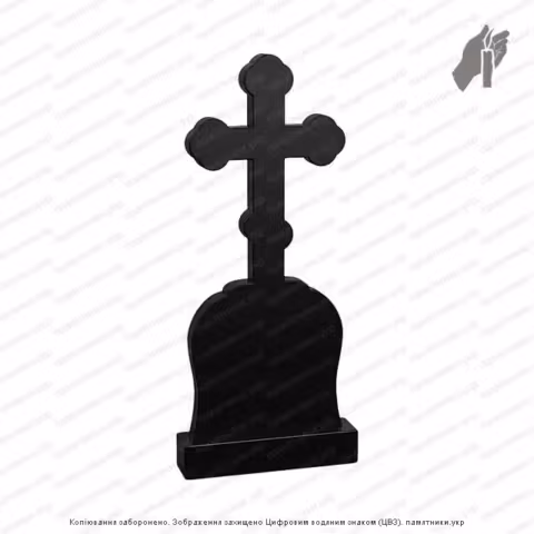 Памятник в форме креста, крест на могилу