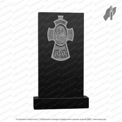 Памятник в форме креста, крест на могилу