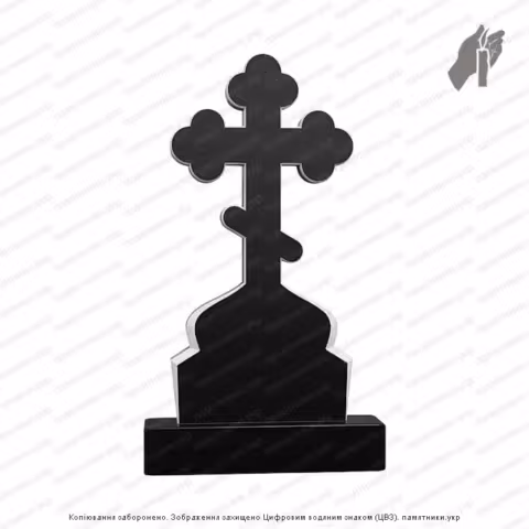 Памятник в форме креста, крест на могилу