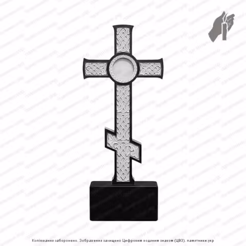 Памятник в форме креста, крест на могилу