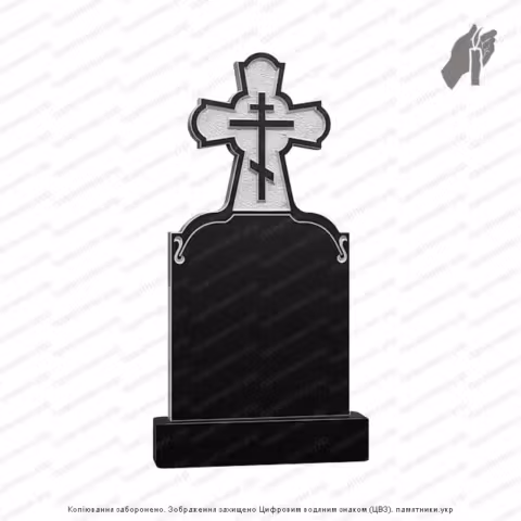 Памятник в форме креста, крест на могилу