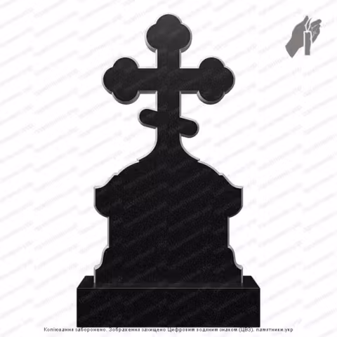 Памятник в форме креста, крест на могилу