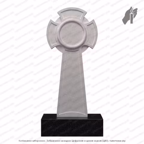 Пам'ятник у формі хреста, хрест на могилу