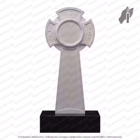 Памятник в форме креста, крест на могилу