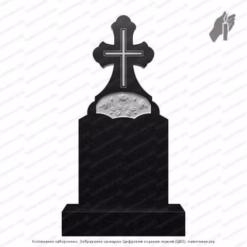 Памятник в форме креста, крест на могилу