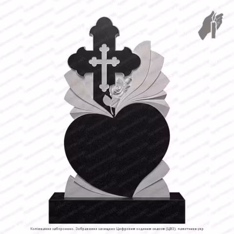 Памятник в форме креста, крест на могилу